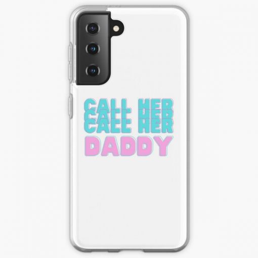 Call Her Daddy Blue And Pink Samsung Galaxy Soft Case RB0701 product Offical Call Her Daddy1 Merch
