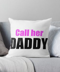 Call Her Daddy Throw Pillow RB0701 product Offical Call Her Daddy1 Merch